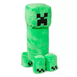 Minecraft Creeper 14"x7" Pillow Buddy Green