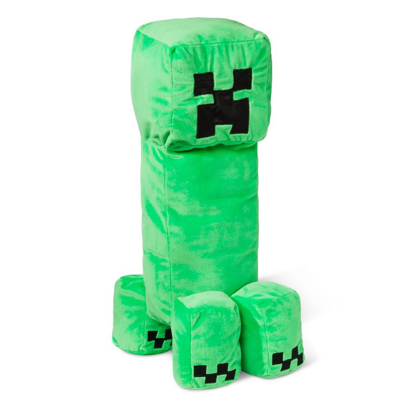 Minecraft Creeper 14&#34;x7&#34; Kids&#39; Pillow Buddy Green, 1 of 10
