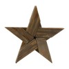 Melrose Pine Wood Star Decor (Set of 2) - 3 of 3