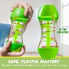 Joyfy 4-Pack Sensory Fidget Tubes for Kids – Stress Relief Toys for Autism, Classroom Calm Down Corner, Speech Therapy, School Gifts for Toddlers - 4 of 4