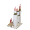 Cody Foster 18.5 Inch Frostfield Manor Christmas Trees Deer Village Buildings - 2 of 3