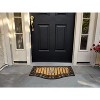 A1HC Natural Coir and Rubber Door Mat, 18" x 30", Thick Durable Doormat for Outdoor Entrance - 4 of 4