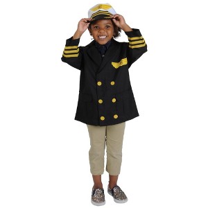 Kaplan Early Learning Airline Pilot Dress-Up Clothes for Preschoolers - 1 of 2