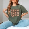 Simply Sage Market Women's Howdy Bubble Stacked Short Sleeve Garment Dyed Tee - 2 of 3