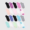 Hanes Girls' 20pk Super Soft No Show Socks - 4 of 4