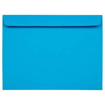 Jam Paper #10 Business Colored Envelopes W/peel And Seal Closure 4.125x9.5  Red 11789 : Target