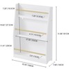 RISOKEYS 3 Tier Kids Book Shelf - Toy Organizer Ideal for Bedrooms, Playrooms, Classrooms – Durable Nursery Storage for Toddlers & Parents - 3 of 4