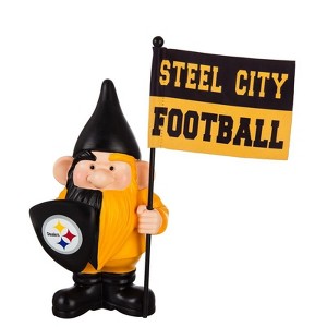 Evergreen Pittsburgh Steelers, Flag Holder Gnome - 1 of 2