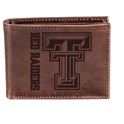 Evergreen Texas Tech University Crazy Horse Collection Bi-Fold Wallet