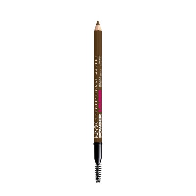 NYX Professional Makeup Powder Louder Brow Pencil - Soft Brown - 0.13oz: Filling, Shaping, Finish