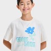 Kids' Short Sleeve 'Grow Towards Love' T-Shirt - Cat & Jack™ White - 2 of 4