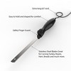 Hastings Home Electric Carving Knife With Serrated Stainless Steel Blade and Comfort Grip Handle - 8", Black - 2 of 4