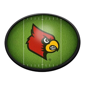 College Football On the 50 Design Oval Slimline Lighted Wall Sign - 1 of 4