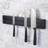 Schmidt Brothers Cutlery Black 18" Magnetic Wall Bar - Universal Storage: Knife Magnet Strip, Kitchen Storage, Wood - 3 of 3
