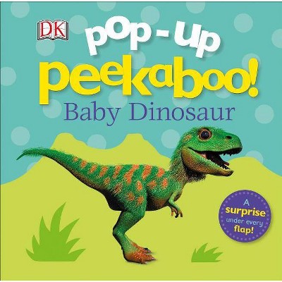 Pop-Up Peekaboo! Baby Dinosaur - (Board Book)