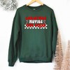 Simply Sage Market Women's Graphic Sweatshirt Christmas Movies and Chill Checkered - 2 of 2