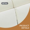 Modern Loveseat Sofa 59" Sofa Couch 2-Seater Sofa with Flexible USB Ports , Unique Cylindrical Armrests - Leovsnove - 4 of 4