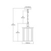Elk Home Radnor 1 - Light Pendant in  Matte Black - 3 of 4