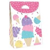 Big Dot of Happiness Scoop Up The Fun - Ice Cream - Sprinkles Gift Favor Bags - Party Goodie Boxes - Set of 12 - 3 of 4