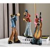NotArt American Band Musician Resin Sculptures - Handcrafted Realistic Figurines for Home  17.5 * 12.5 * 34cm - 2 of 4