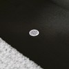 GDFStudio Toby Faux Shearling Upholstered Oval 43.5" Storage Ottoman with Rubber Wood Legs - 3 of 4