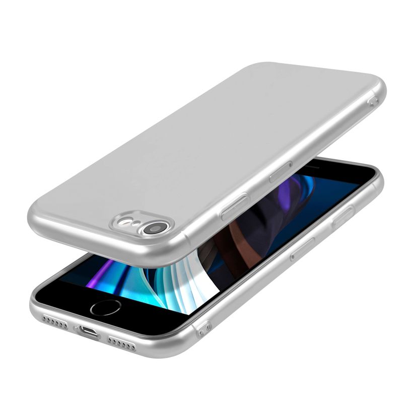 Insten Translucent Matte Case For iPhone, Semi-Transparent Smooth Touch Soft TPU Thin Cover, 5 of 10