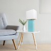 Lalia Home Lexington 21" Leather Base Table Lamps with Fabric Shade - 4 of 4