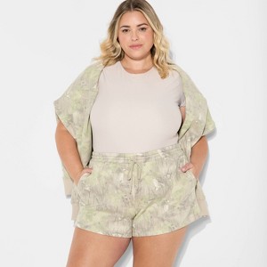 Women's High-Rise Pull-On Shorts - Wild Fable™ - 1 of 3