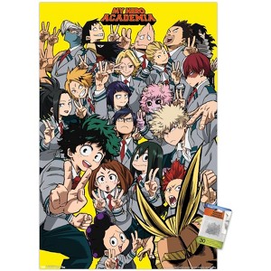 Trends International My Hero Academia - Selfie Unframed Wall Poster Prints - 1 of 4
