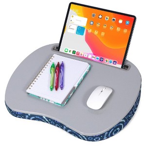 Sofia + Sam Lap Desk for Laptop and Writing - Blue Sunbursts - 1 of 4