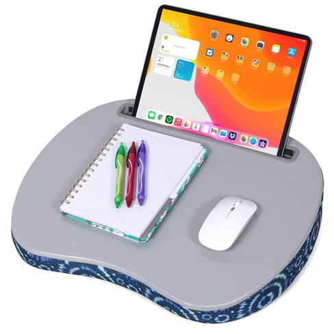 Sofia + Sam Brown Oversized Memory Foam Lap Desk for Laptops - Size Large