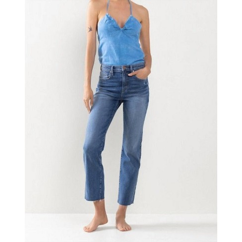 Women's Jenna Cropped Raw Hem Jeans - sneak peek - image 1 of 4