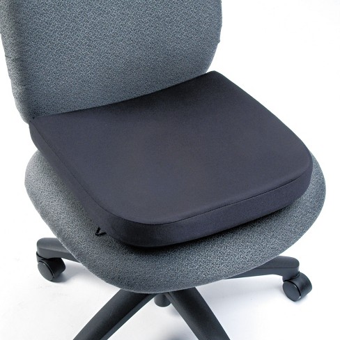 Kensington Memory Foam Seat Rest 15 1 2w X 16d X 2h Black 82024