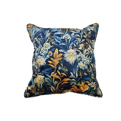 Cushion F+H Velvet Floral Classic Midnight Multi