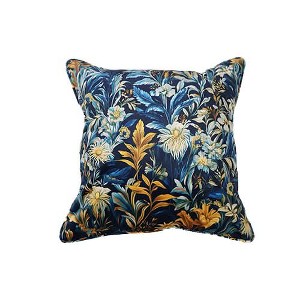Cushion F+H Velvet Floral Classic Midnight Multi - 1 of 1