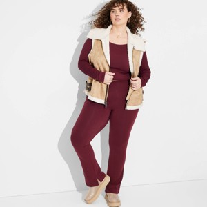 Women's High-Waisted Stovepipe Leggings - Wild Fable™ - 1 of 3