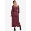 ellos Plus Size Three-Quarter Sleeve Knit Maxi Dress - 3 of 4