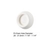Unique Bargains Rubber Hanging Ring Bathroom Kitchen Drain Stopper - 4 of 4