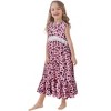 Girls Nightgowns Sleepwear Short Sleeve Pajama Dress Soft Princess Cute Sleepshirt - 4 of 4