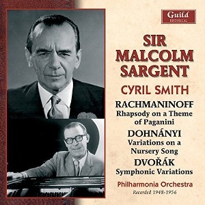 Rachmaninoff & Malcolm Sargent - Sargent - Rachmaninoff Dohnanyi Dvorak 1948-1956 (CD) - 1 of 1