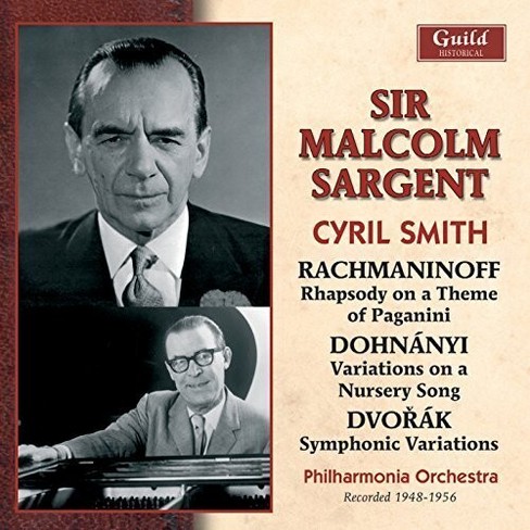 Rachmaninoff & Malcolm Sargent - Sargent - Rachmaninoff Dohnanyi Dvorak ...