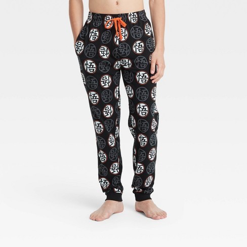 Men's Dragon Ball Z Jogger Pajama Pants - Black XL