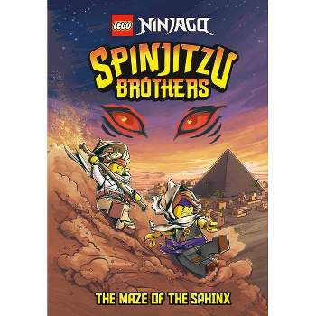 Spinjitzu Brothers #3: The Maze of the Sphinx (Lego Ninjago) - by  Random House (Hardcover)