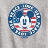 Boys' - Disney - Americana Graphic Long Sleeve Fleece Sweatshirt - 2 of 4