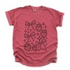 Simply Sage Market Coquette Strawberries And Sparkles Garment Dyed Tee - 2 of 4