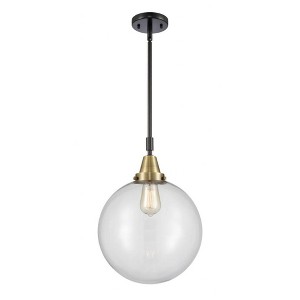 Beacon - 1 Light Stem Hung Mini Pendant In Industrial Style-16.13 Inches Tall and 12 Inches Wide - 1 of 1