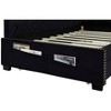 MaseiKar UPHOLSTERED TWIN SIZE DAYBED WITH TRUNDLE, VELVET FABRIC, NO BOX SPRING REQUIRED, COMFORTABLE AND SIMPLE DESIGN MODELS - 2 of 4