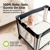 KeaBabies 2-Pack Isla Mini Crib Sheets, Pack and Play Sheets Fitted, Pack N Play Sheets, Fitted Crib Sheet - 4 of 4