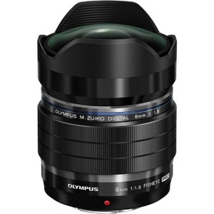 Olympus M.ZUIKO Digital ED 8mm f/1.8 Fisheye PRO Lens - 1 of 3