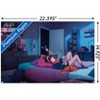 Trends International Lofi Girl - 4 A.M. Unframed Wall Poster Prints - 3 of 4